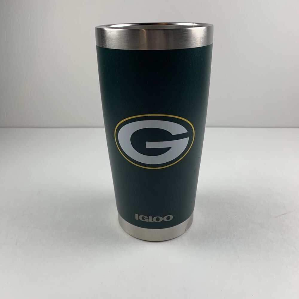 Igloo Green Bay Packers Stainless Steel Hot & Cold Travel Tumbler Glass 20 fl oz